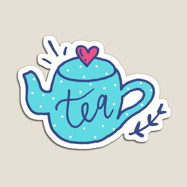 Tea Love - Pattern Magnet
