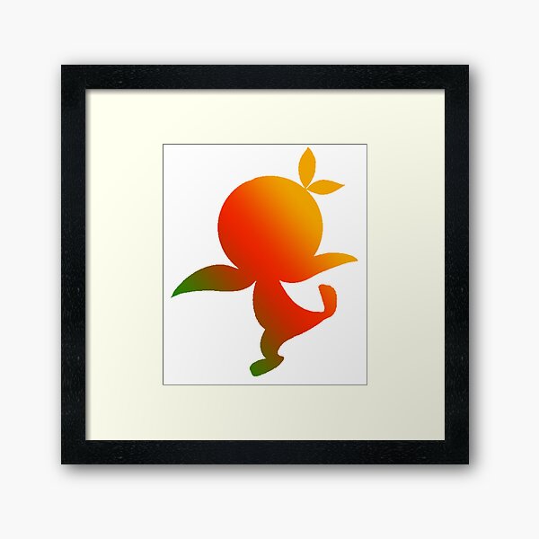 Item preview, Orange Bird Ombre Silhouette designed and sold by ijsw.