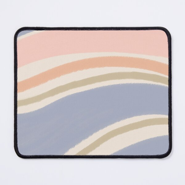 Item preview, Liquid Swirl Wavy Lines Maximalist Pattern Retro Style Cute Aesthetic Pigeon Blue designed and sold by scorpiolane.