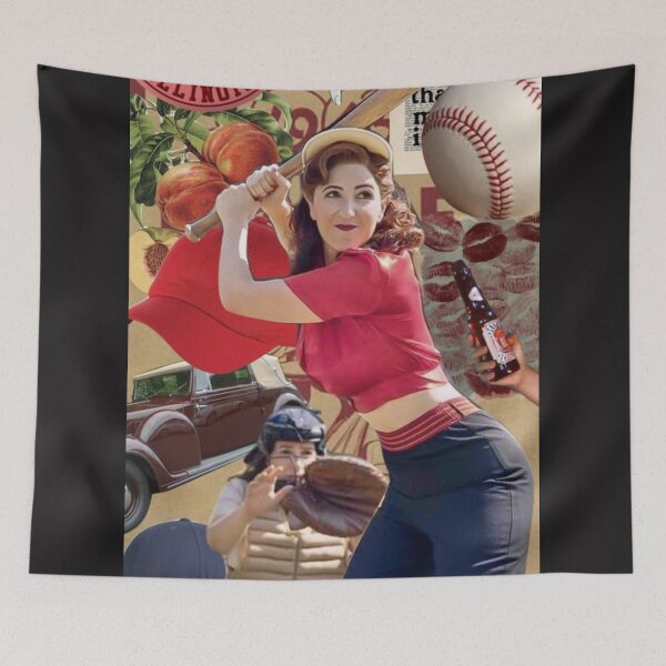 Item preview, A league of their own collage designed and sold by FLAWLESS-ART.