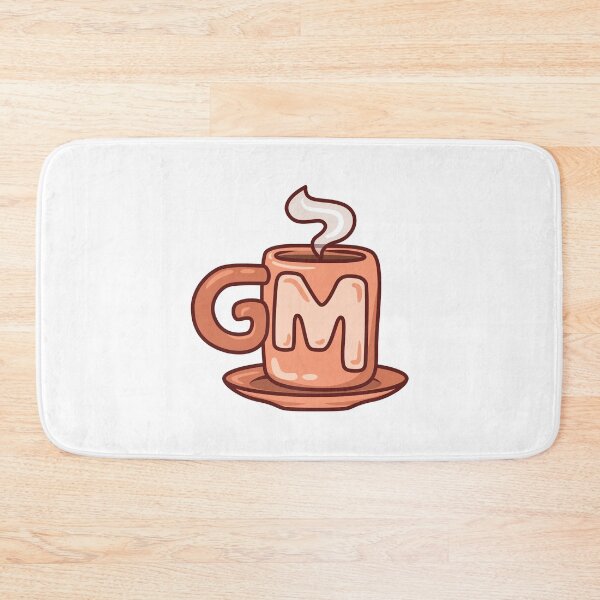 Item preview, GM Good Morning Mug designed and sold by Maria Garcia.