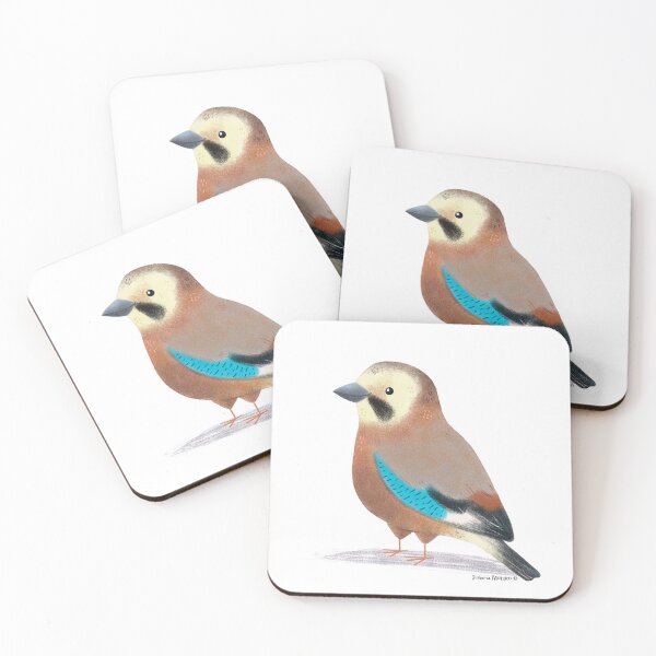 Item preview, Eurasian Jay Bird designed and sold by julianamotzko.