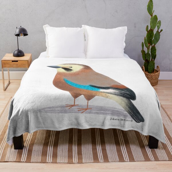 Item preview, Eurasian Jay Bird designed and sold by julianamotzko.