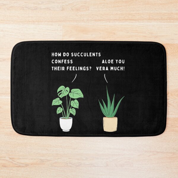 Item preview, Plant joke - How do succulents confess their feelings? (colour) designed and sold by ani-eni.