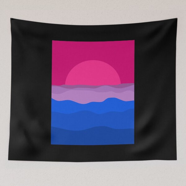 Item preview, Horizon Bi Colors. Bisexual Pride designed and sold by Subtle Pride Shop.