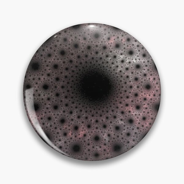 Item preview, Stain Fractal Dark opart optical illusion designed and sold by OptLuv.