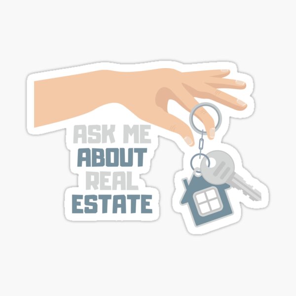 Item preview, Ask Me About Real Estate Funny Gifts for Real Estate Agent Broker designed and sold by nquestiaa.