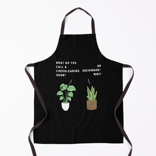 Item preview, Plant joke - What do you call a cheerleading herb? (colour) designed and sold by ani-eni.
