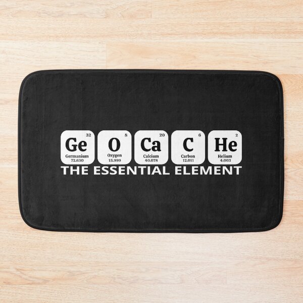 Item preview, Geocaching science periodic table chemical elements designed and sold by portrait4you.