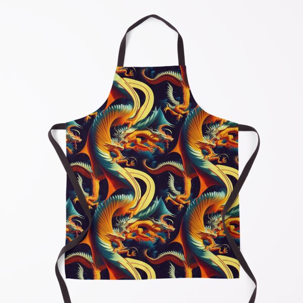Item preview, East Asian Dragons Pattern designed and sold by Cryptilian.