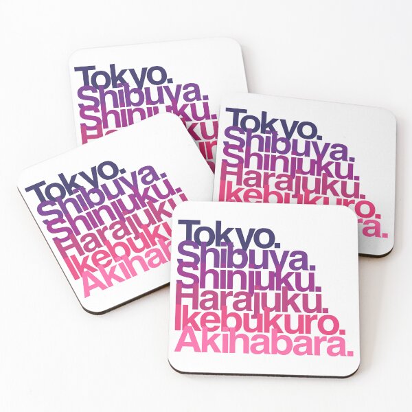 Item preview, Tokyo Districts (purple) designed and sold by conform.