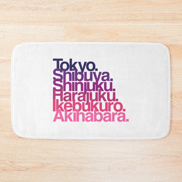Item preview, Tokyo Districts (purple) designed and sold by conform.