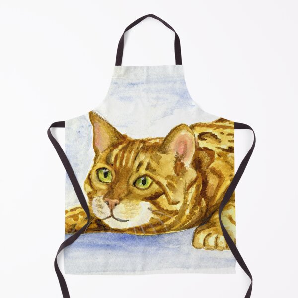 Item preview, Bengal cat playing designed and sold by MaryAnneHarding.