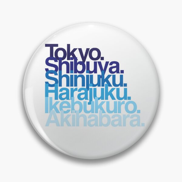 Item preview, Tokyo Districts (blues) designed and sold by conform.