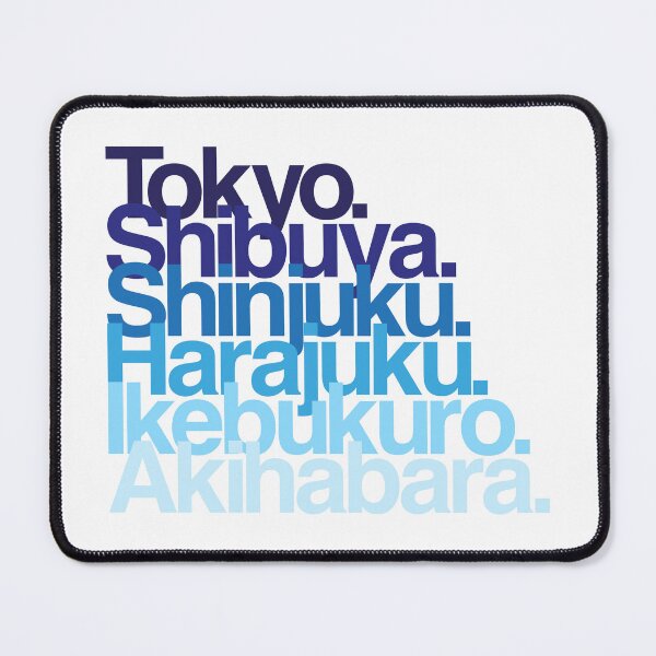 Item preview, Tokyo Districts (blues) designed and sold by conform.