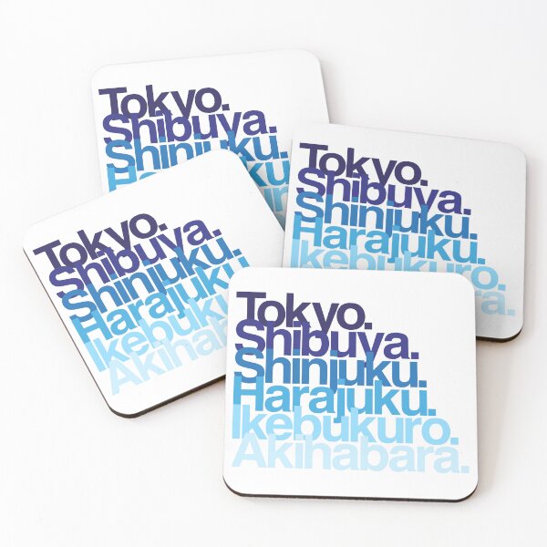 Item preview, Tokyo Districts (blues) designed and sold by conform.