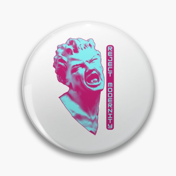 Artikelvorschau, Reject Modernity - Greek Statue Vaporwave entworfen und verkauft von PVSKI.