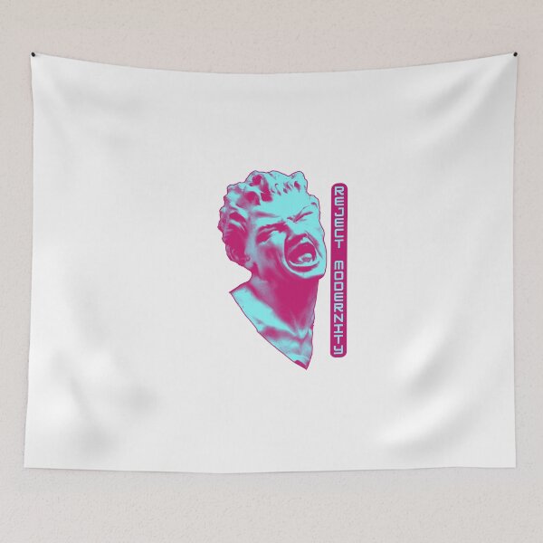 Item preview, Reject Modernity - Greek Statue Vaporwave designed and sold by PVSKI.