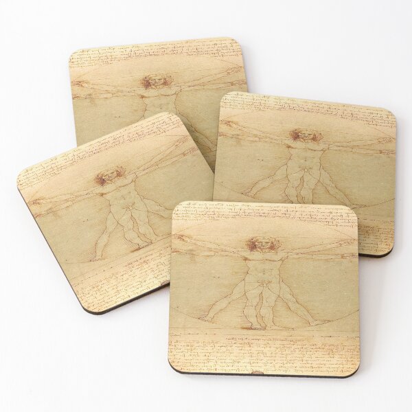 Item preview, Leonardo Da Vinci's Vitruvian Man designed and sold by beoverpowered.