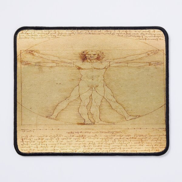 Item preview, Leonardo Da Vinci's Vitruvian Man designed and sold by beoverpowered.