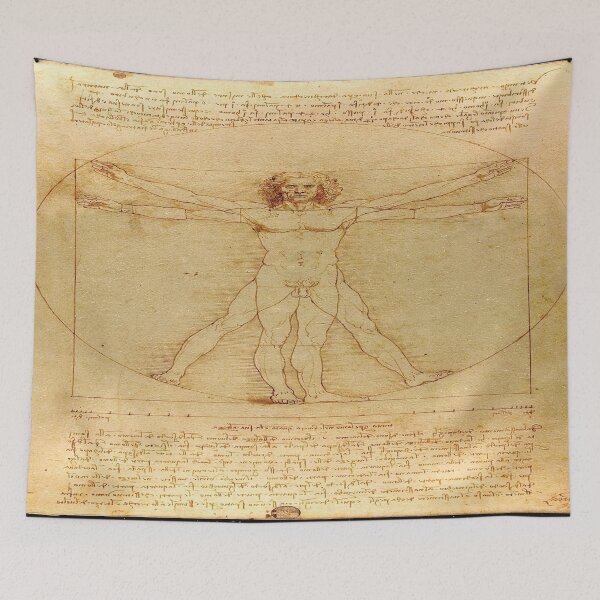 Item preview, Leonardo Da Vinci's Vitruvian Man designed and sold by beoverpowered.