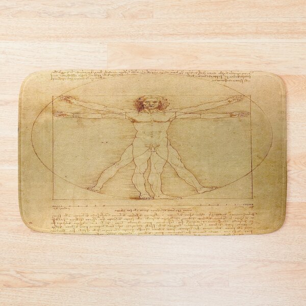 Item preview, El hombre de Vitruvio de Leonardo Da Vinci designed and sold by beoverpowered.