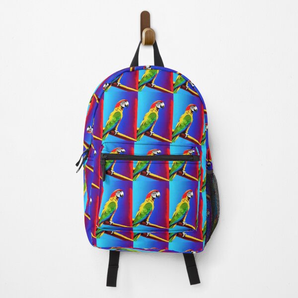 Item preview, RICH COLORFUL PARROT BLUEBACKGROUND designed and sold by sailorsam1805.