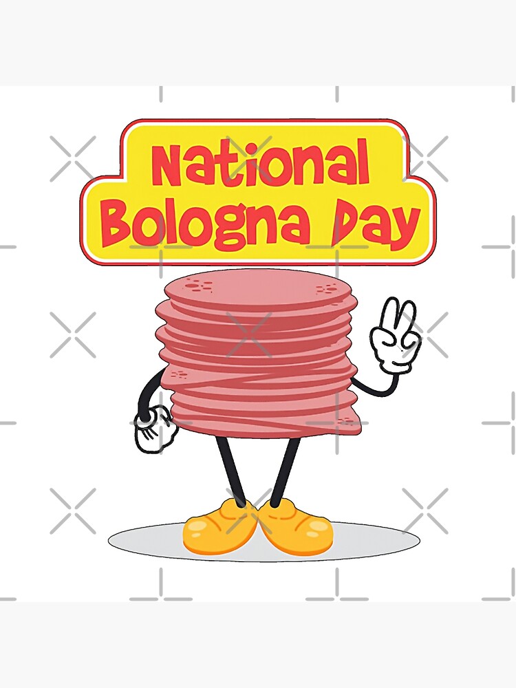 "National Bologna Day" Poster for Sale by vaskebros Redbubble