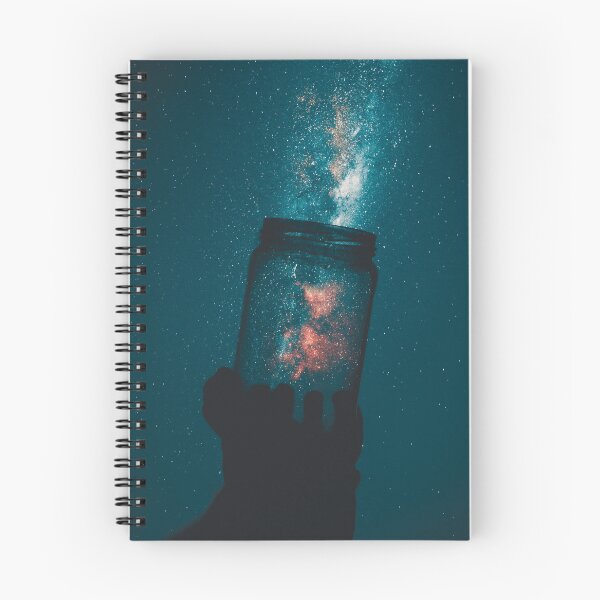 Item preview, Foto creativa con una mano sujetando un vaso bajo el cielo nocturno con estrellas designed and sold by Darius Bocos.
