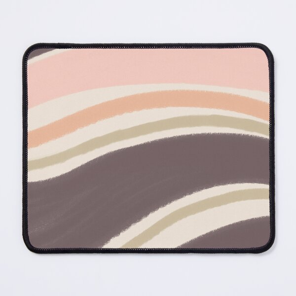 Item preview, Liquid Swirl Wavy Lines Maximalist Pattern Retro Style Cute Aesthetic Walnut Brown designed and sold by scorpiolane.
