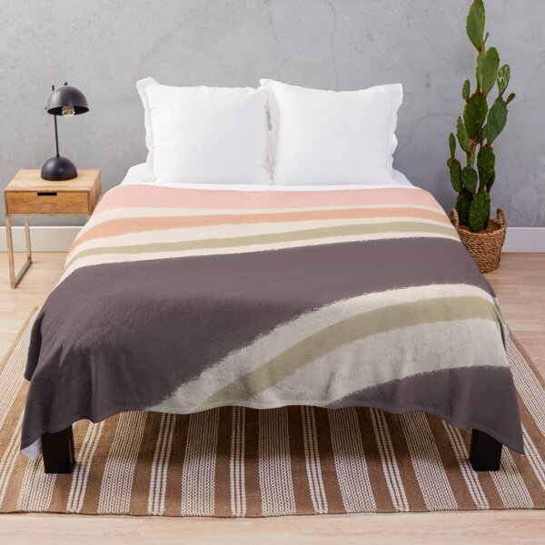 Item preview, Liquid Swirl Wavy Lines Maximalist Pattern Retro Style Cute Aesthetic Walnut Brown designed and sold by scorpiolane.