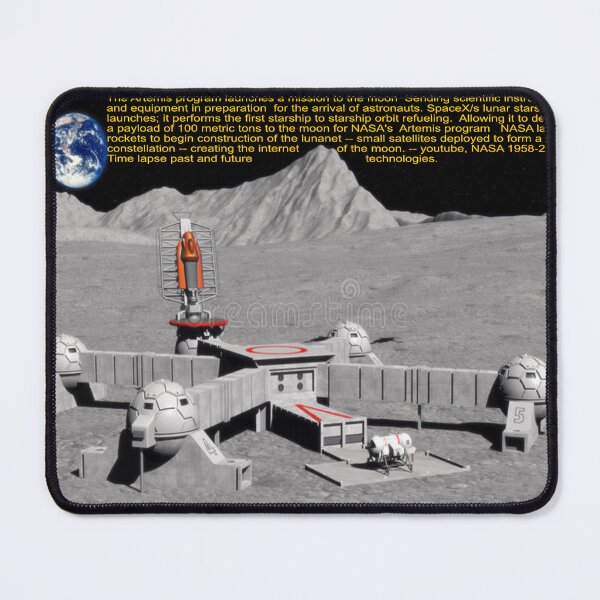 Item preview, Moon Base Art  designed and sold by Alicefish.
