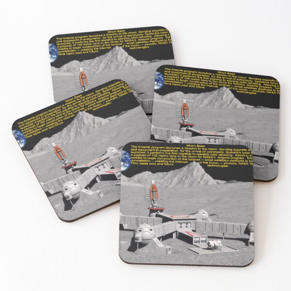 Item preview, Moon Base Art  designed and sold by Alicefish.