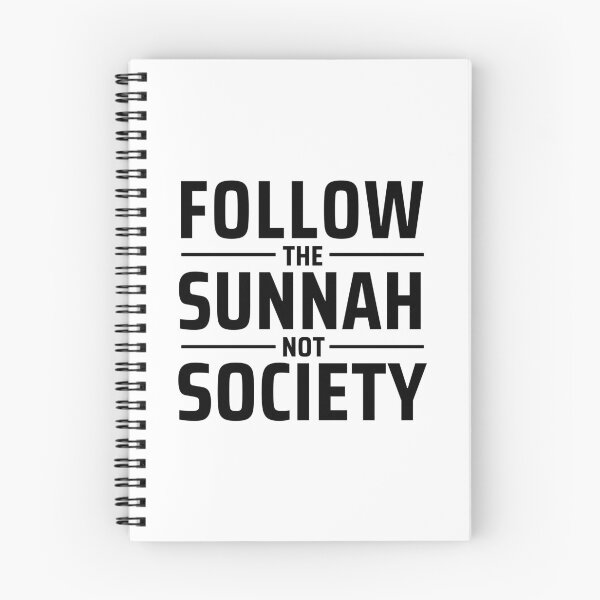Item preview, follow the sunnah not society - islamic art quotes designed and sold by EfenDesign.