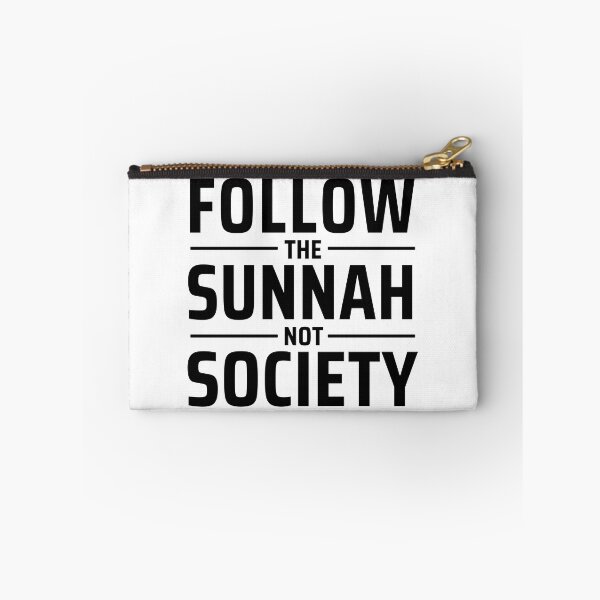 Item preview, follow the sunnah not society - islamic art quotes designed and sold by EfenDesign.