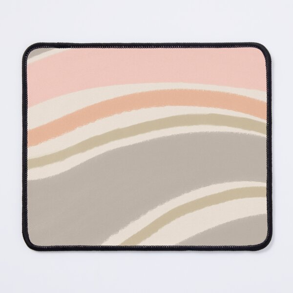 Item preview, Liquid Swirl Wavy Lines Maximalist Pattern Retro Style Cute Aesthetic Light Taupe designed and sold by scorpiolane.