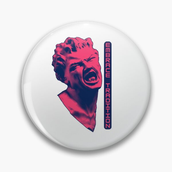 Item preview, Embrace Tradition - Greek Statue Vaporwave designed and sold by PVSKI.