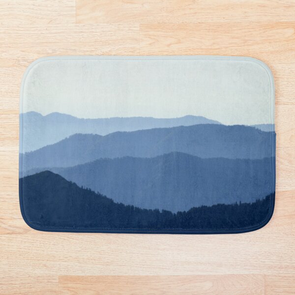 Item preview, Grey, Clam and Foggy trees and mountains  designed and sold by Durgaa D.