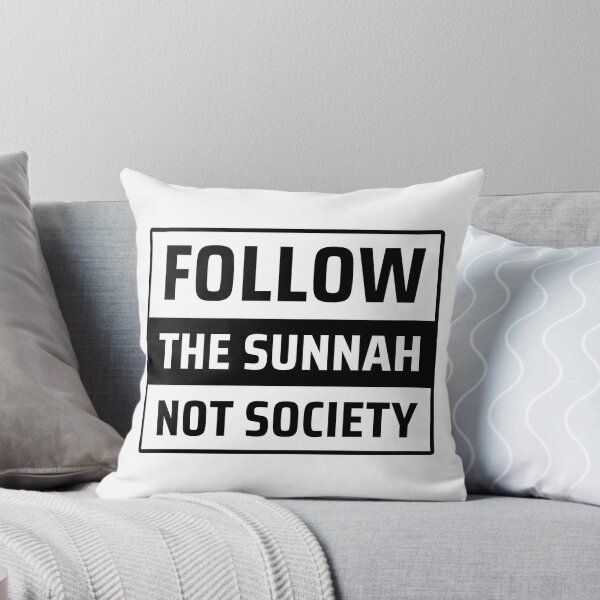 Item preview, follow the sunnah not society - islamic art quotes 6 designed and sold by EfenDesign.