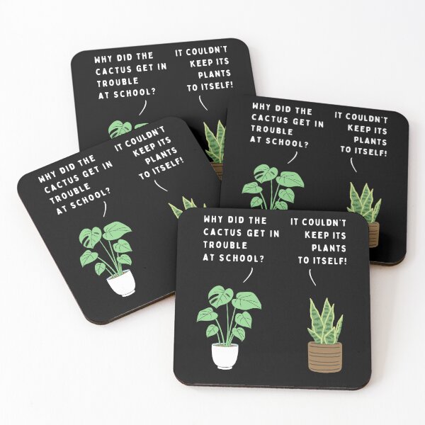 Item preview, Plant joke - Why did the cactus get in trouble at school? (colour) designed and sold by ani-eni.