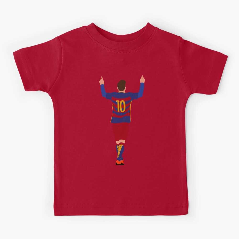 Camiseta MESSI Logo Gradación para niños (LMK625)