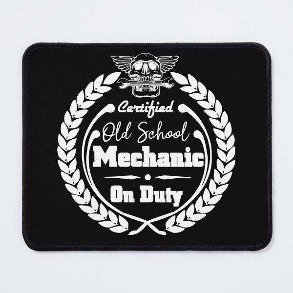 Item preview, Old School Muscle Car Hot Rod Speed Shop Mechanic On Duty designed and sold by CharJens.