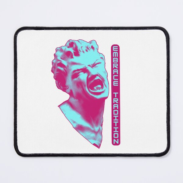 Item preview, Embrace Tradition - Greek Statue Vaporwave designed and sold by PVSKI.