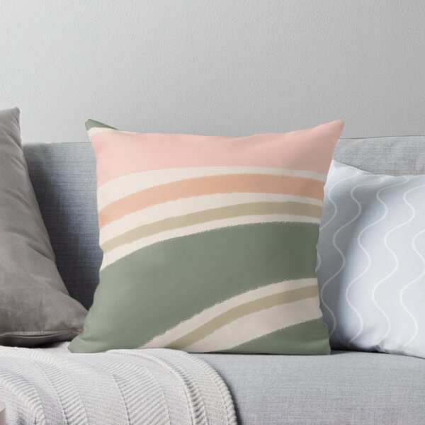 Item preview, Liquid Swirl Wavy Lines Maximalist Pattern Retro Style Cute Aesthetic Green designed and sold by scorpiolane.