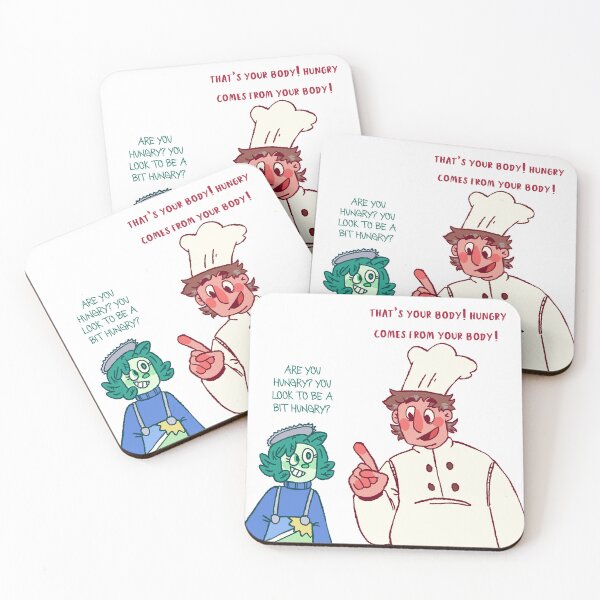 Item preview, DHMIS - Veg/Spinach Can and Steve/Steak Guy sing together! designed and sold by Epoxxalypz.