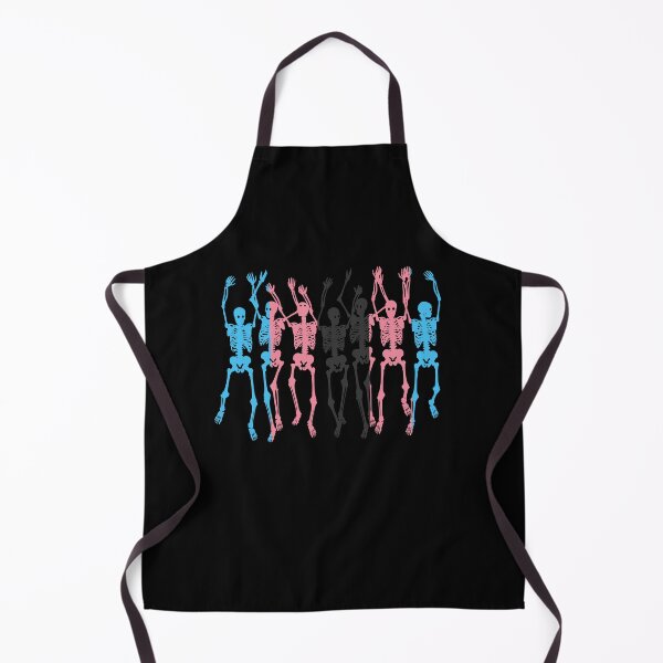 Item preview, Halloween Skeletons Black Trans Flag. Transgender Pride designed and sold by Subtle Pride Shop.