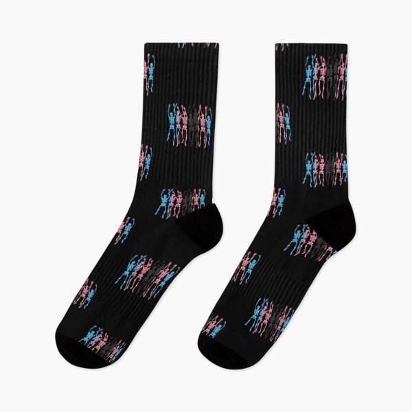 Item preview, Halloween Skeletons Black Trans Flag. Transgender Pride designed and sold by Subtle Pride Shop.