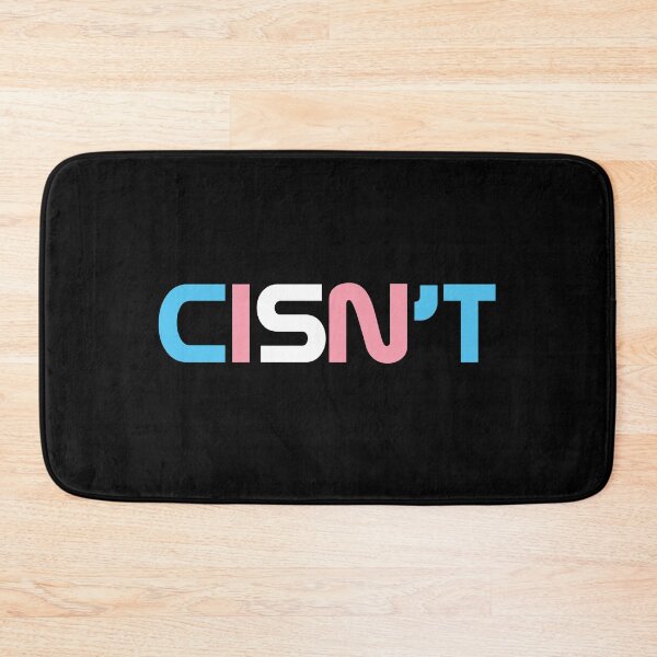 Item preview, Cisn't for Me. Transgender Pride designed and sold by Subtle Pride Shop.