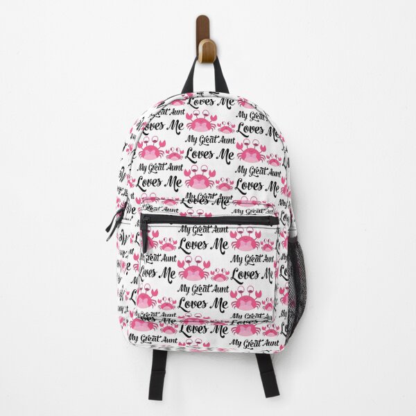 Item preview, Pink Crabs My Great Aunt Loves Me designed and sold by CuteTrendyFinds.