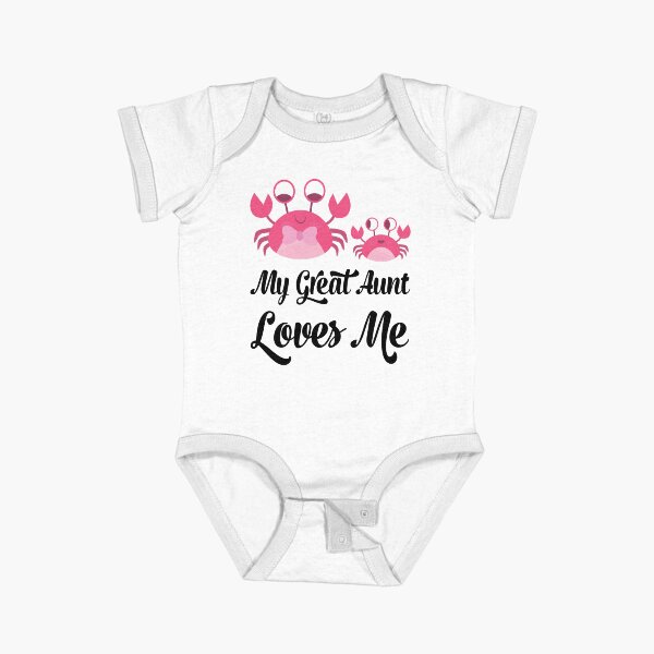 Item preview, Pink Crabs My Great Aunt Loves Me designed and sold by CuteTrendyFinds.